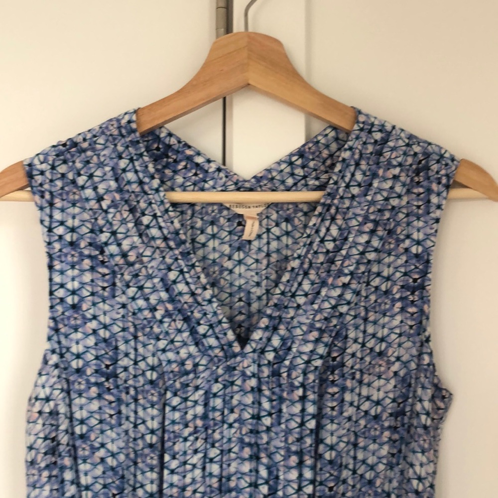 Rebecca Taylor Silk Shift Dress, Size 0.